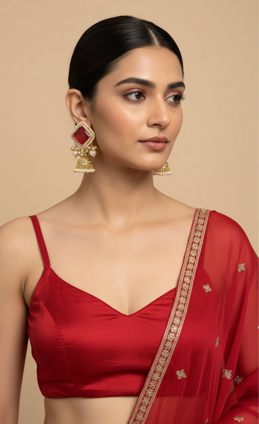 Kesarika Jhumkis