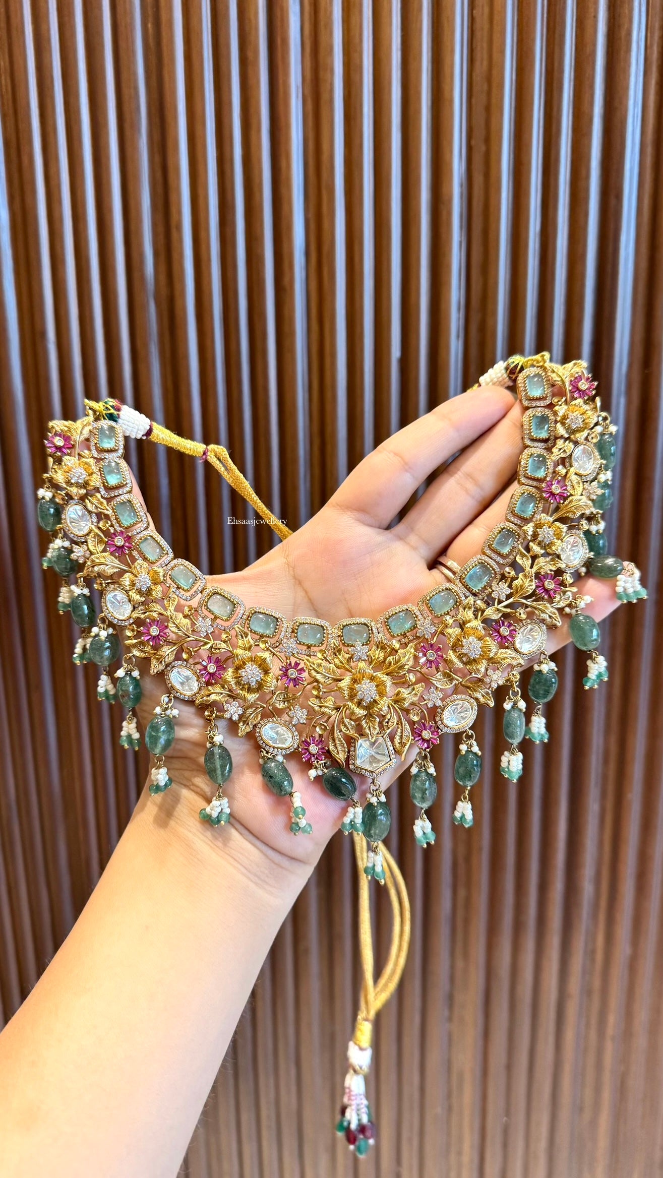 Shringaar Necklace With Earrings