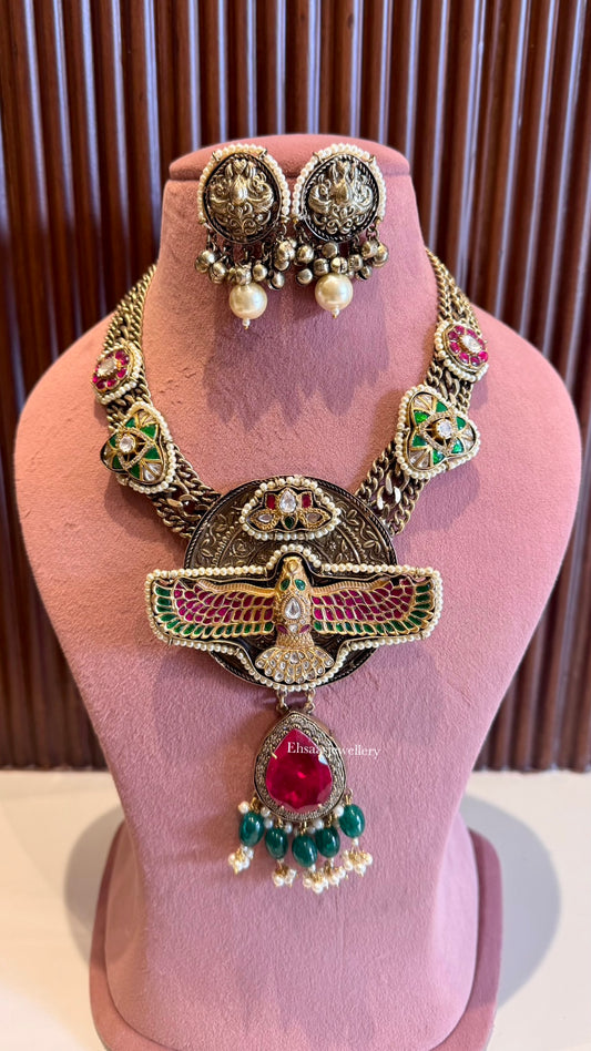 Sultana Necklace with Earrings