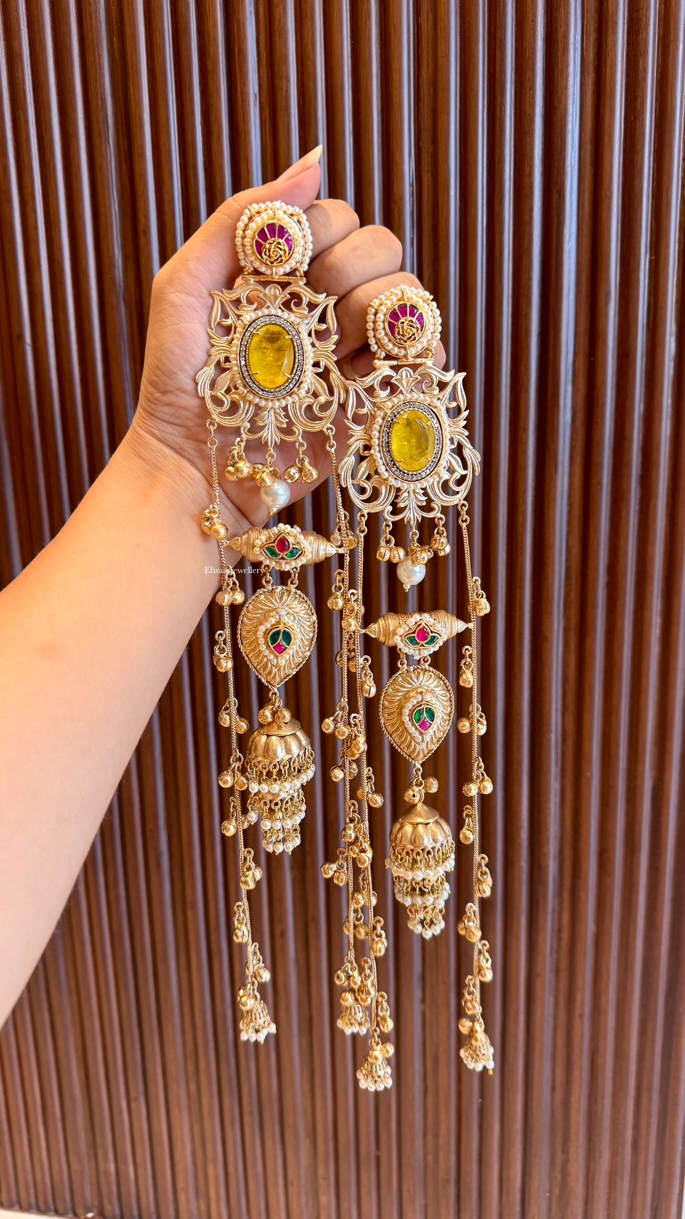 Azrina Kashmiri Jhumkis