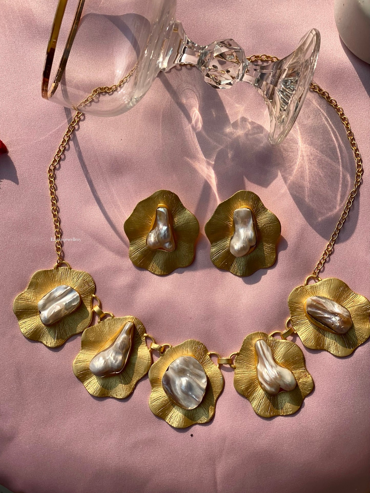Aayat MOP Necklace Set