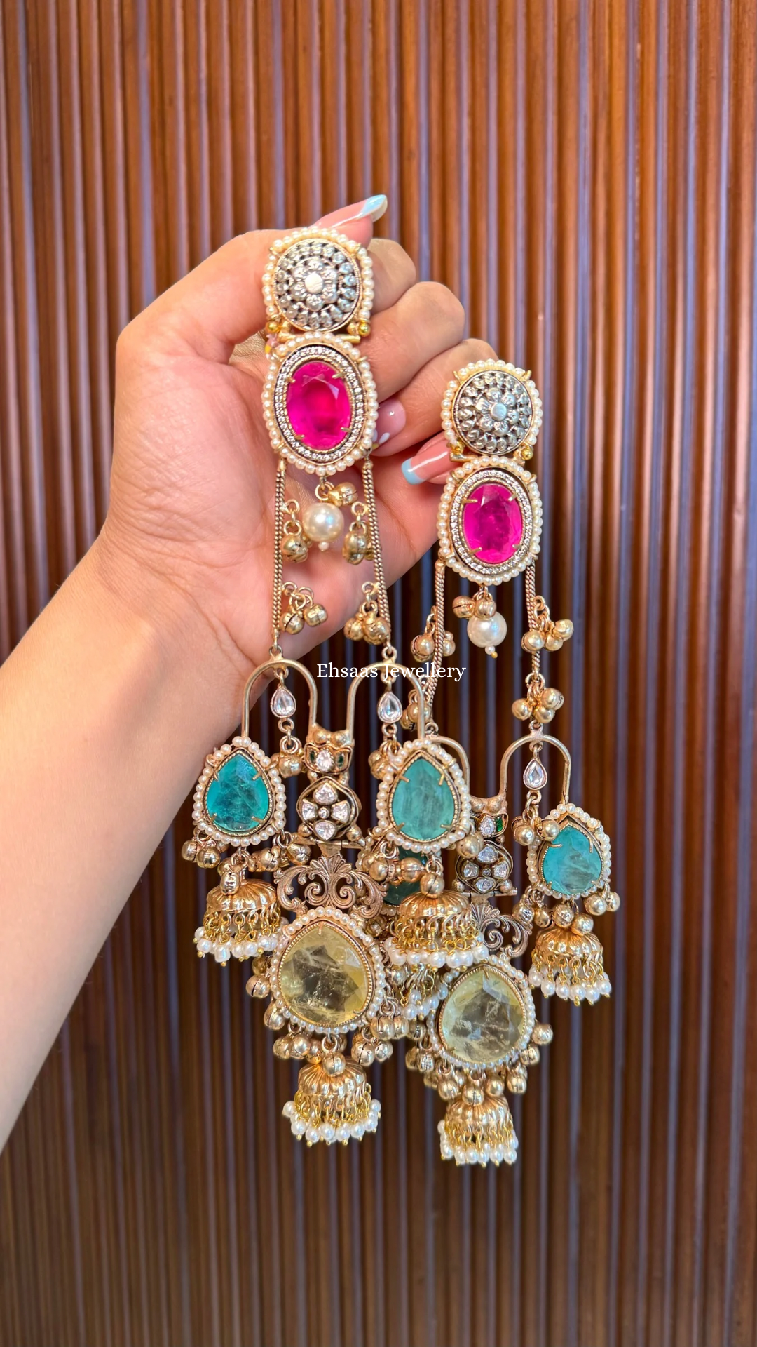 Jahaanara Kashmiri Earrings