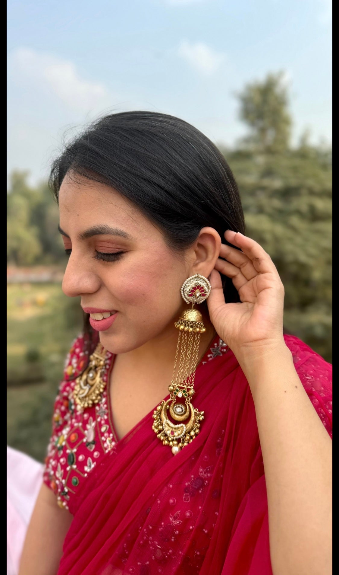 Mriganka Kashmiri Earrings