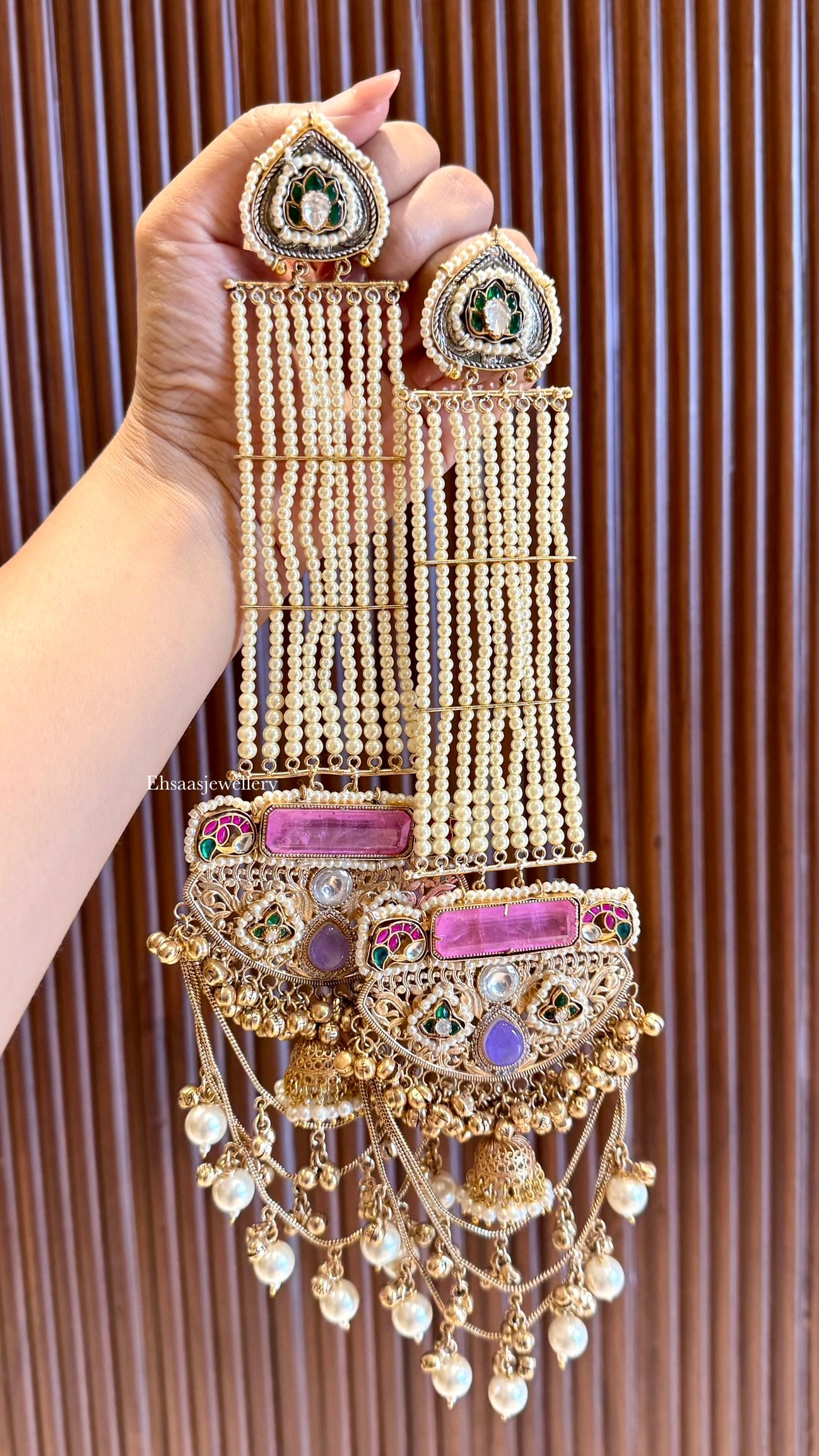Mehrunisha Pearl Earrings