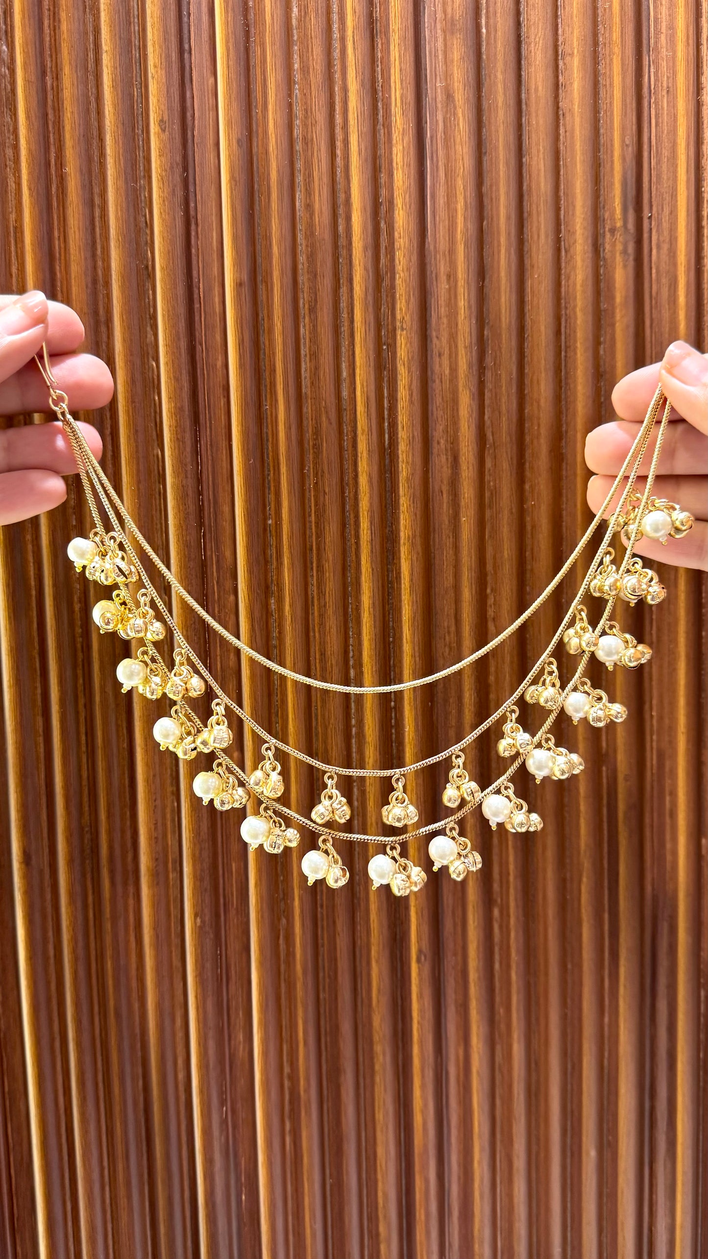 Pankhuri Studs With Earchain