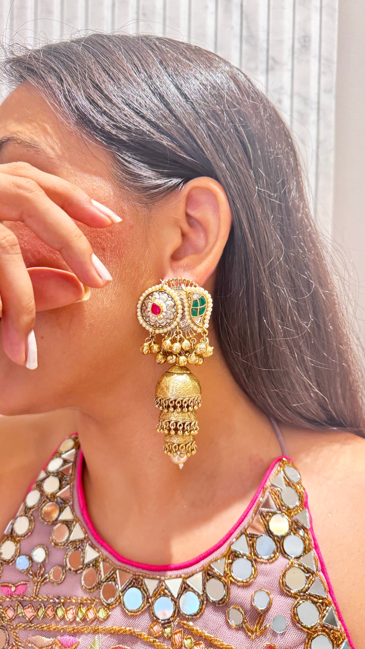 Pahuni Jhumkis