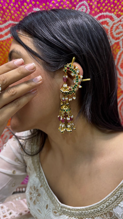Mrignaini Kaanphool Jhumkis