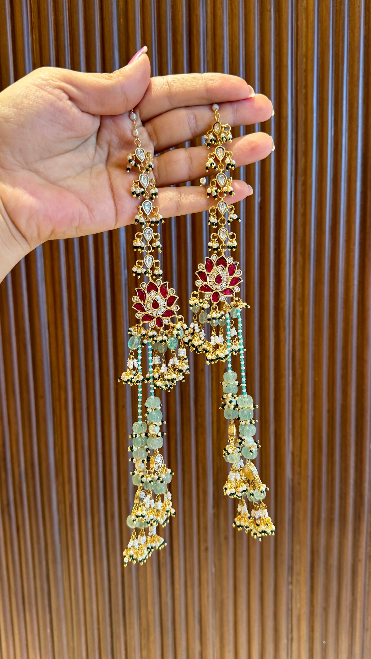 Khwaab Jadau Kundan Kashmiri Earrings