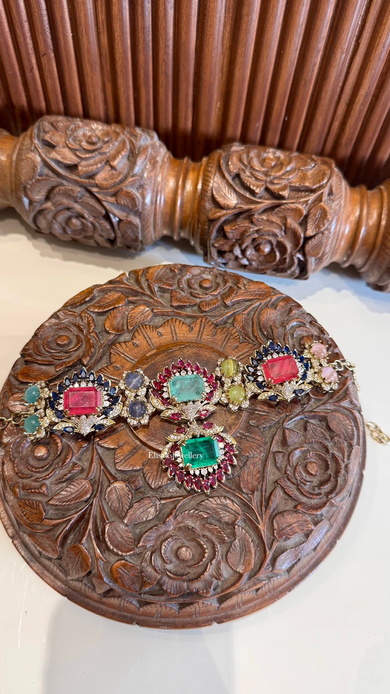 Hayat Necklace With Earrings