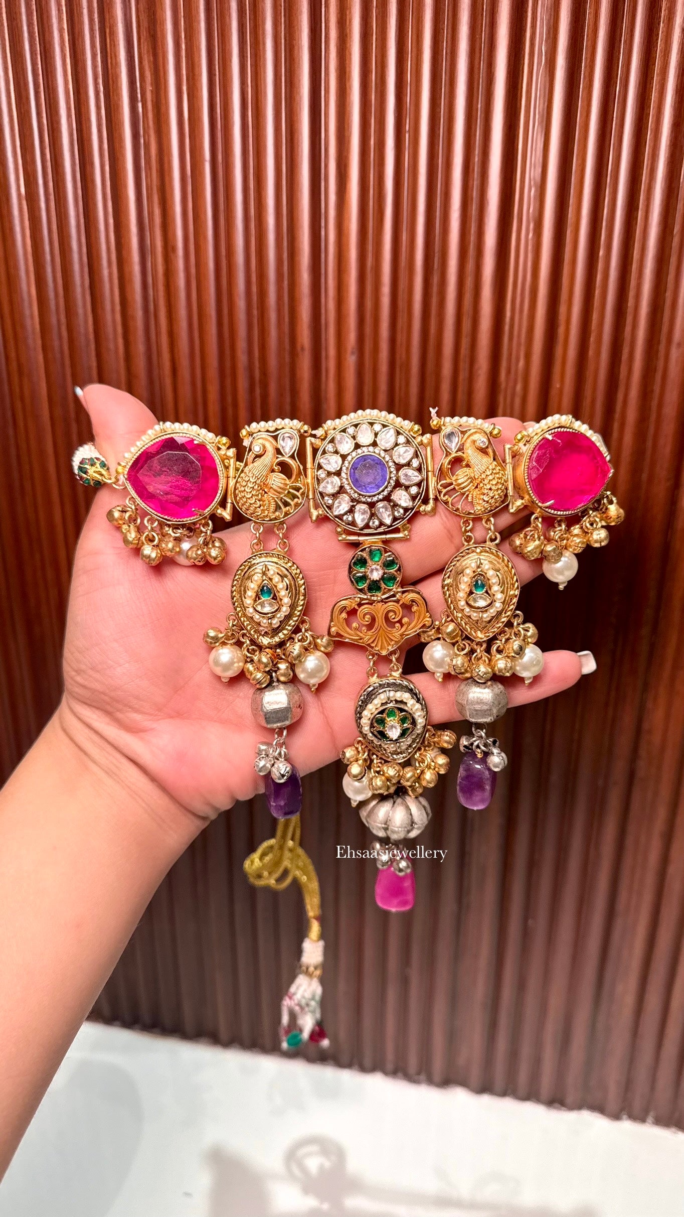 Shabnam Necklace with Earrings