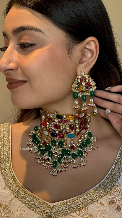 Swarana Navratan Necklace