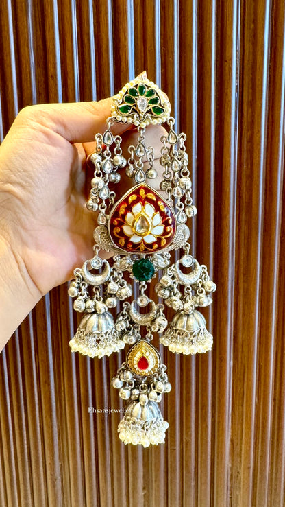 Mrigakshi Kashmiri Jhumkis