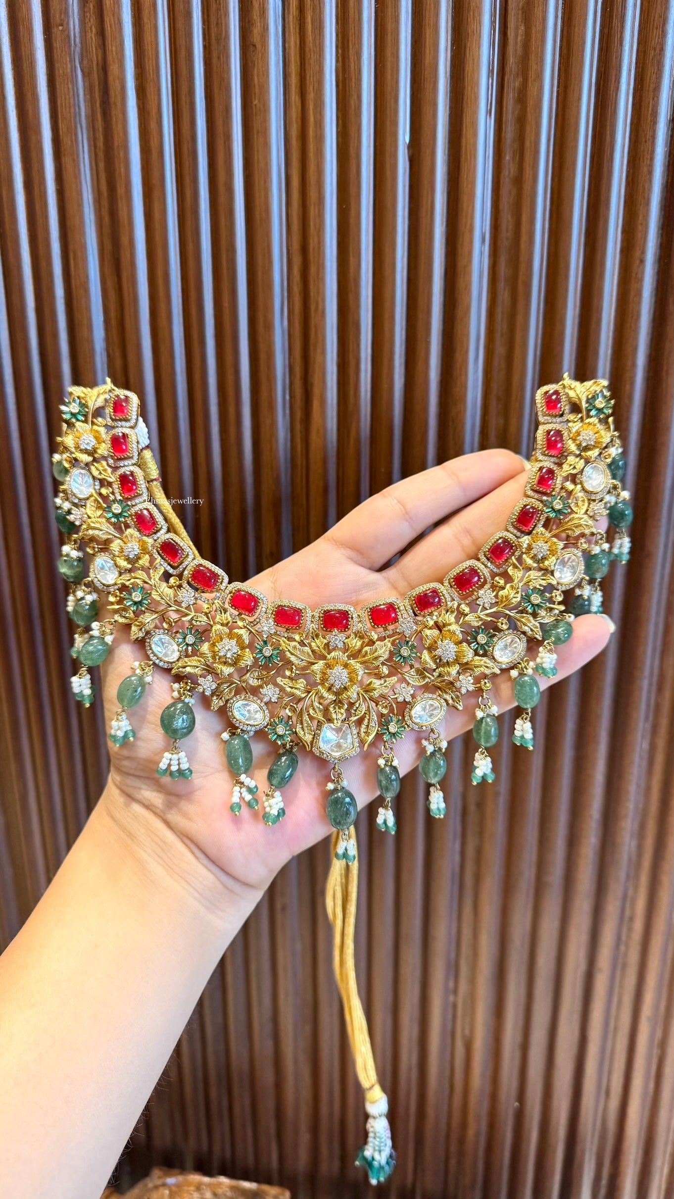 Shringaar Necklace With Earrings
