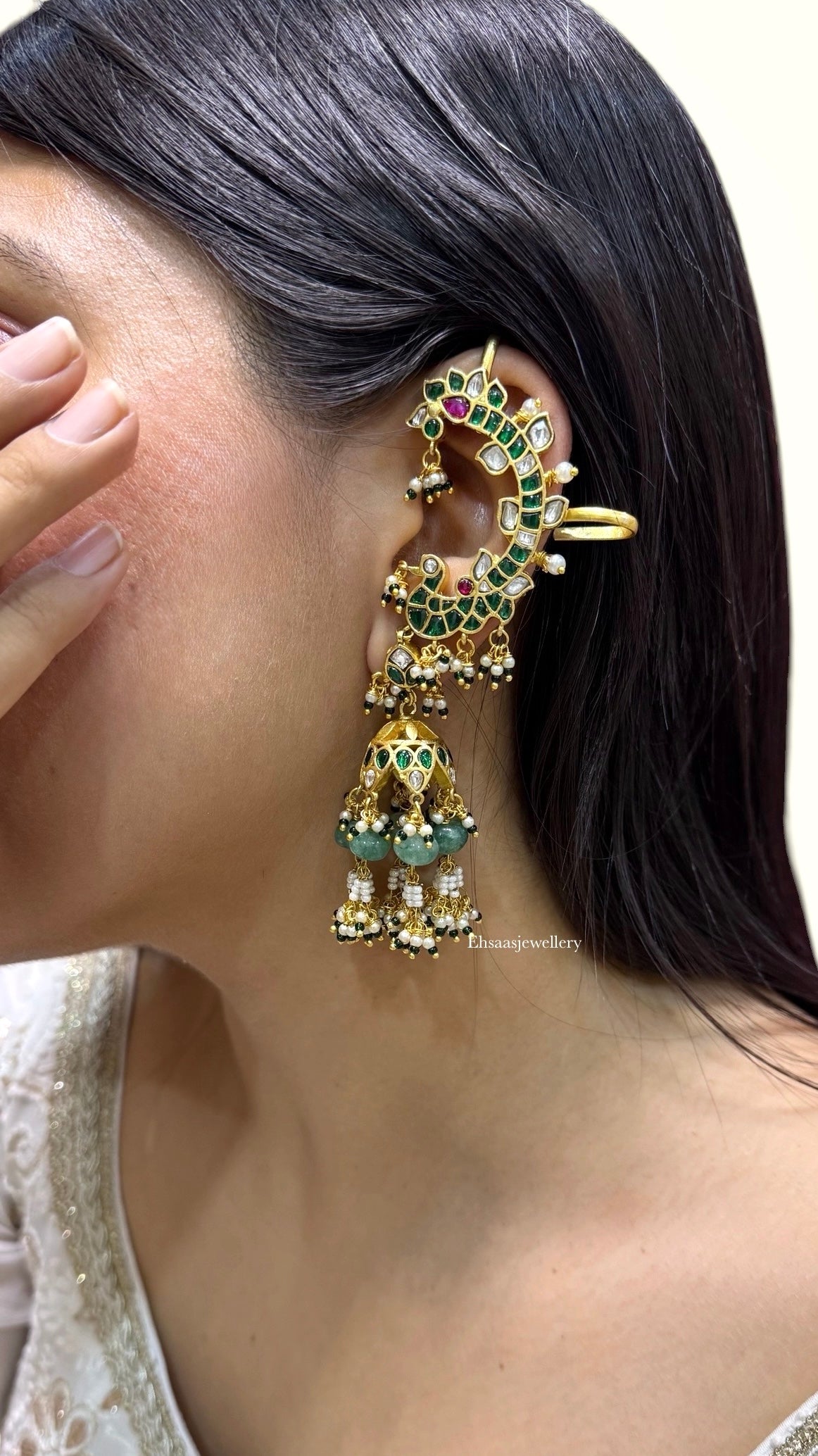 Mrignaini Kaanphool Jhumkis
