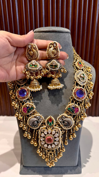 Noor Jahan Necklace with Earrings