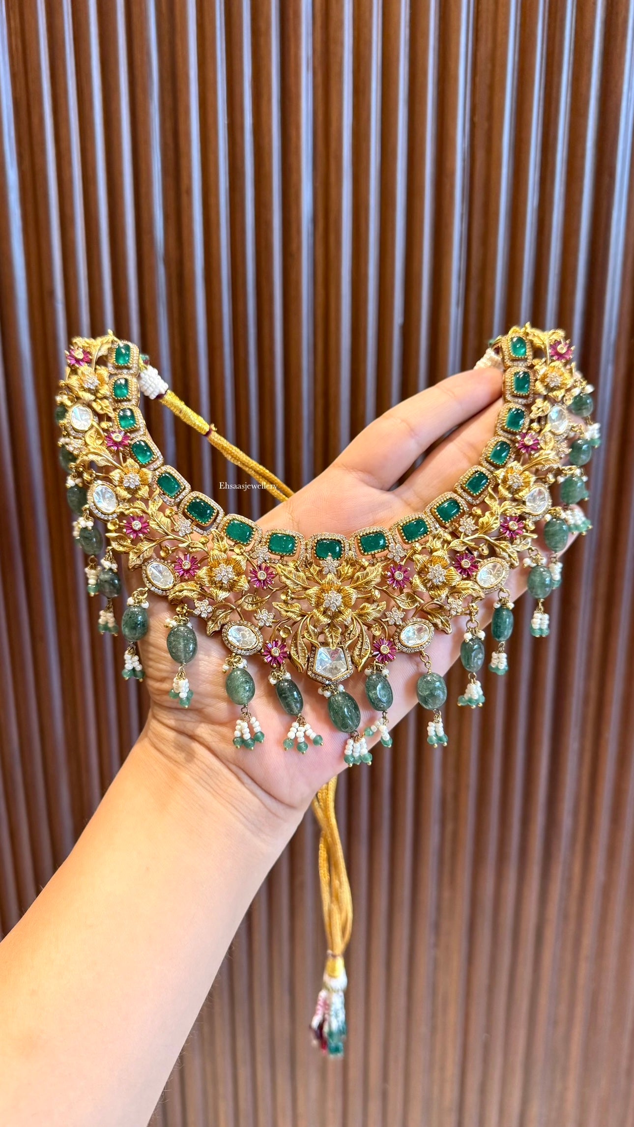 Shringaar Necklace With Earrings
