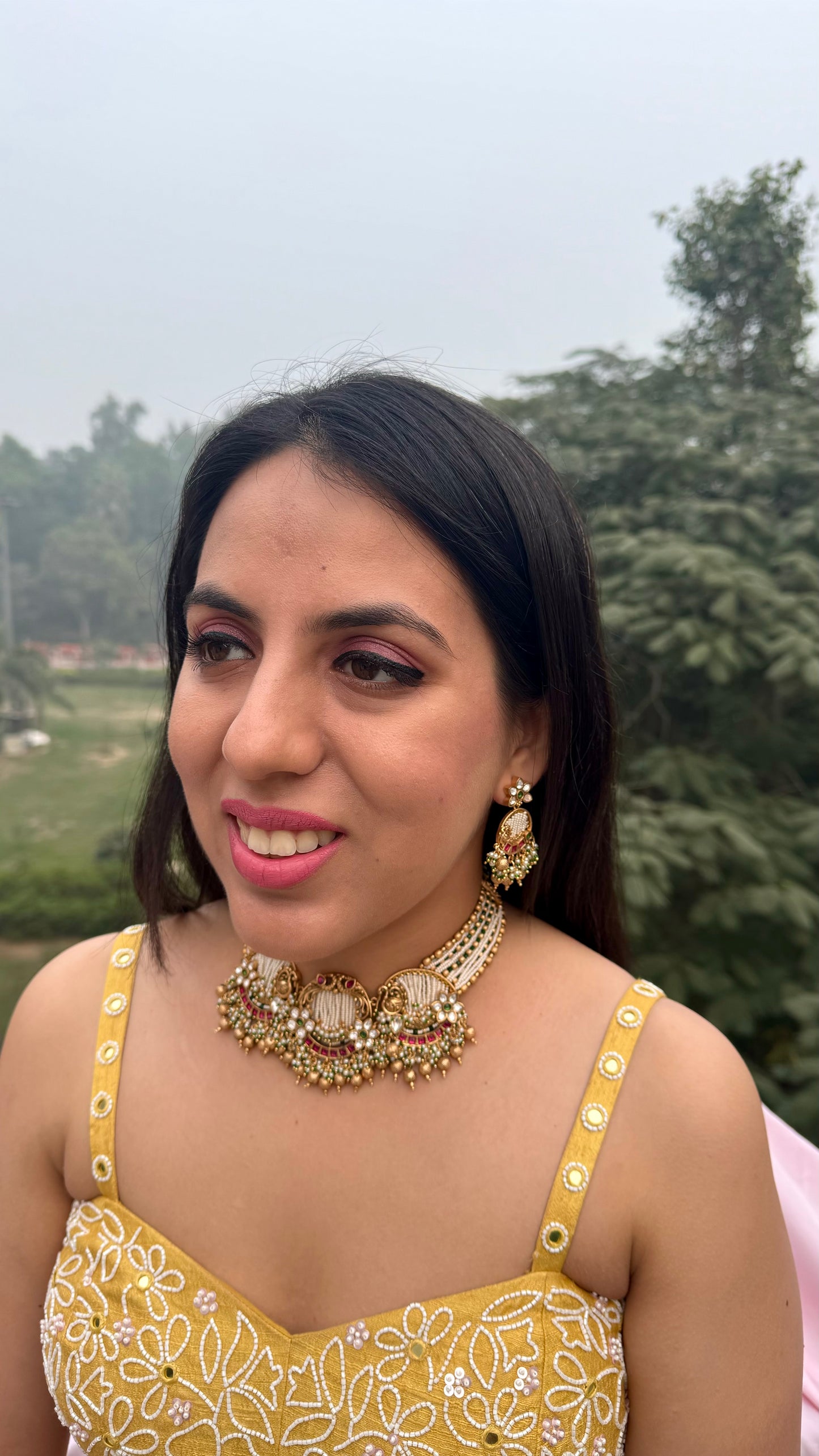 Rajwaadi Choker with Earrings