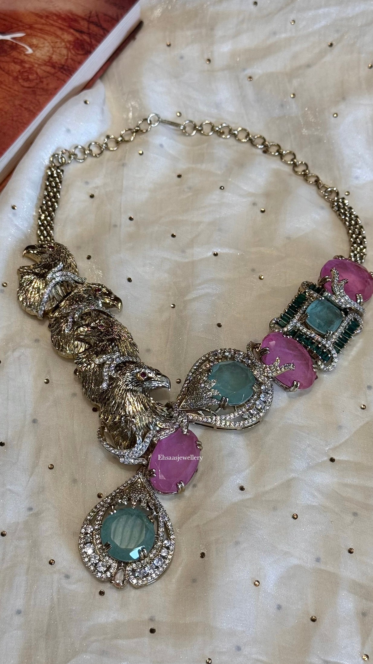 Pakshi Raj Necklace Set