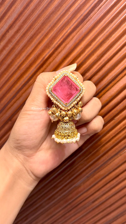 Kesarika Jhumkis