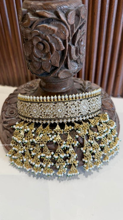 Sheesh Mahal Necklace with Earrings