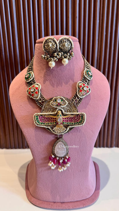 Sultana Necklace with Earrings