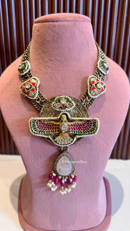 Sultana Necklace with Earrings