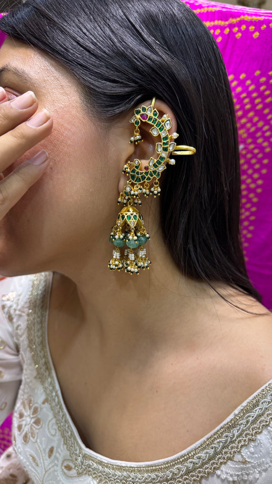Mrignaini Kaanphool Jhumkis