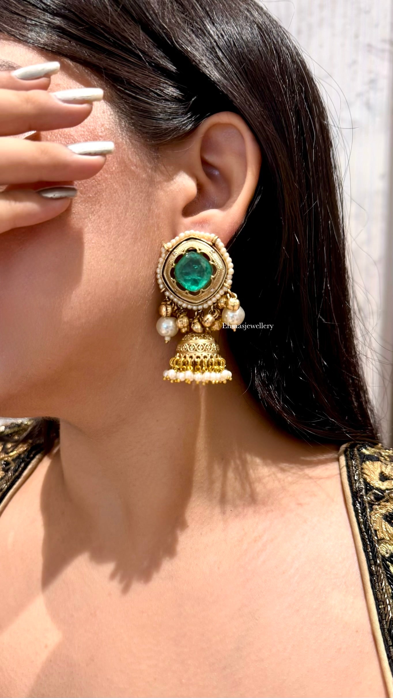 Chandrika Jhumkis