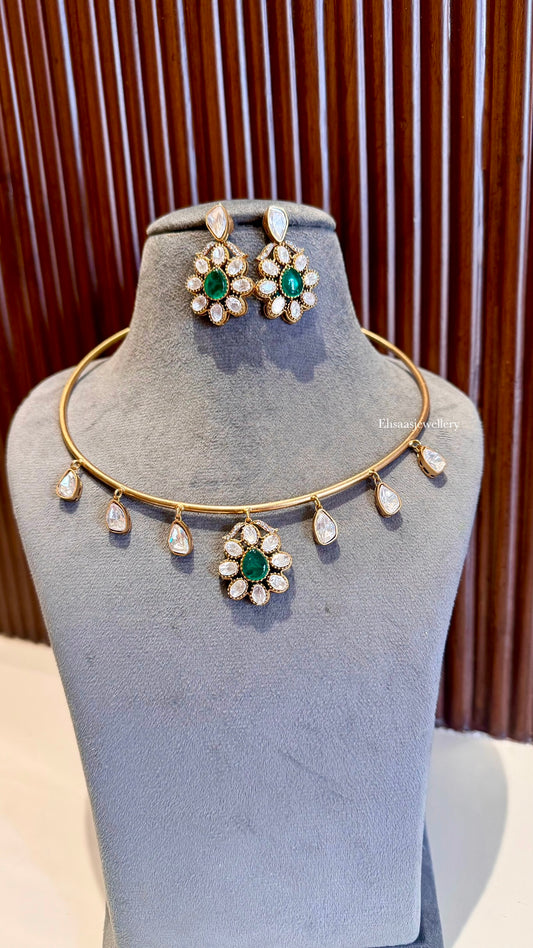 Pranavi Hasli with Earrings