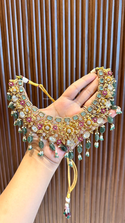Shringaar Necklace With Earrings