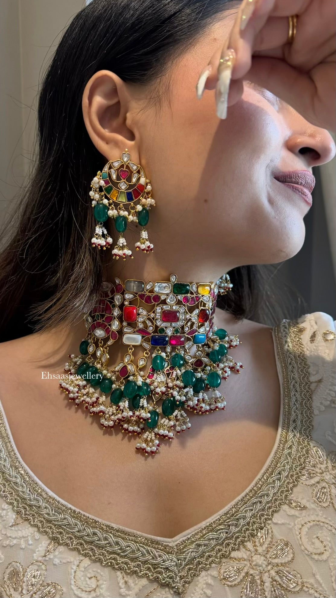 Swarana Navratan Necklace