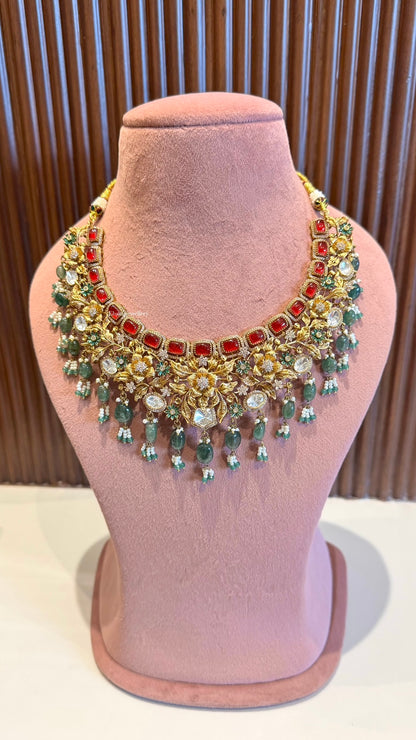 Shringaar Necklace With Earrings