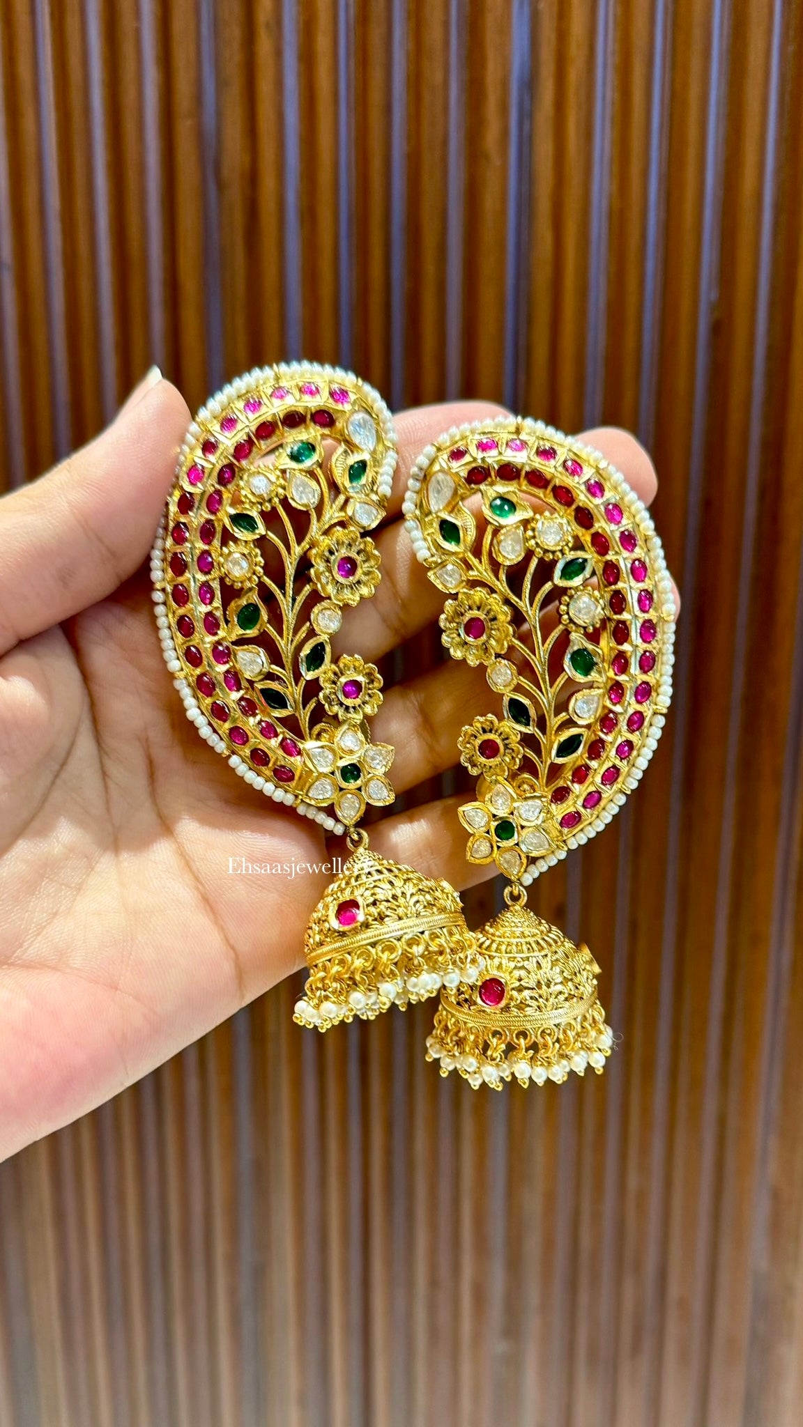 Ragini Kaanphool Jhumkis