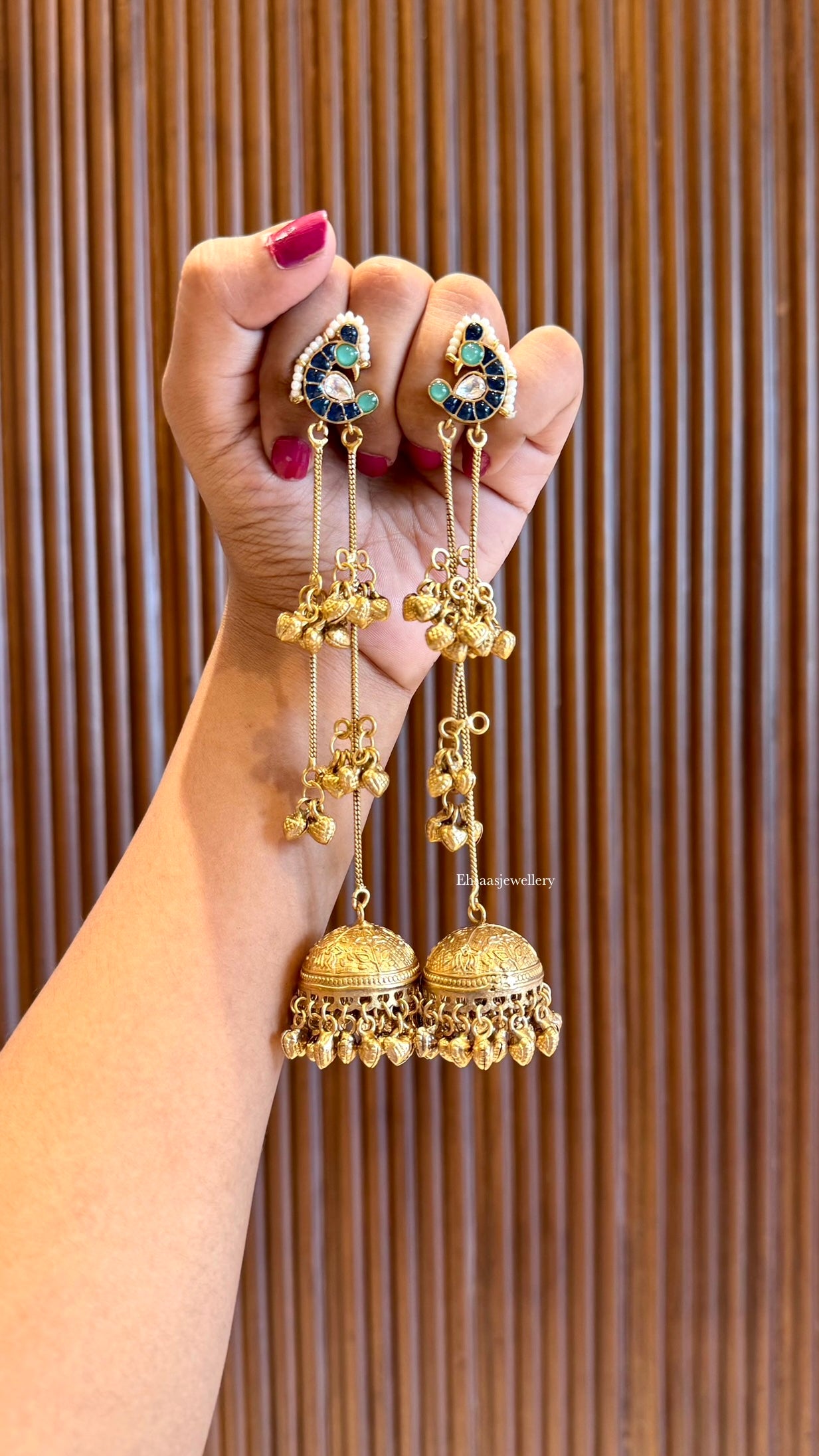 Zehra Kashmiri Earrings