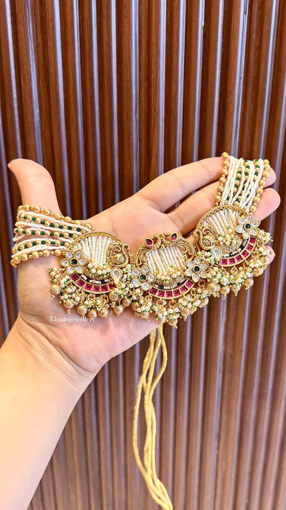 Rajwaadi Choker with Earrings