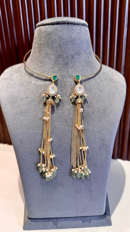 Lehar Necklace with Earrings
