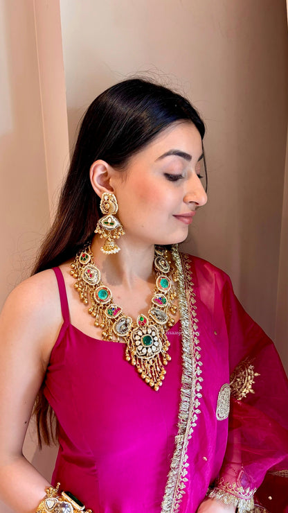 Noor Jahan Necklace with Earrings
