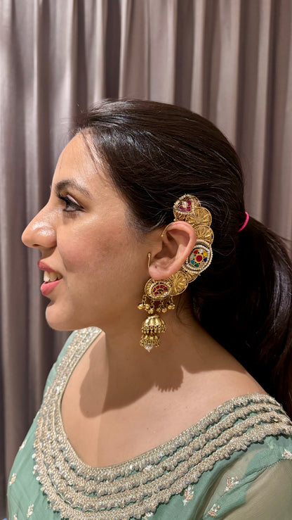 Kudrat Kaanphool Jhumkis