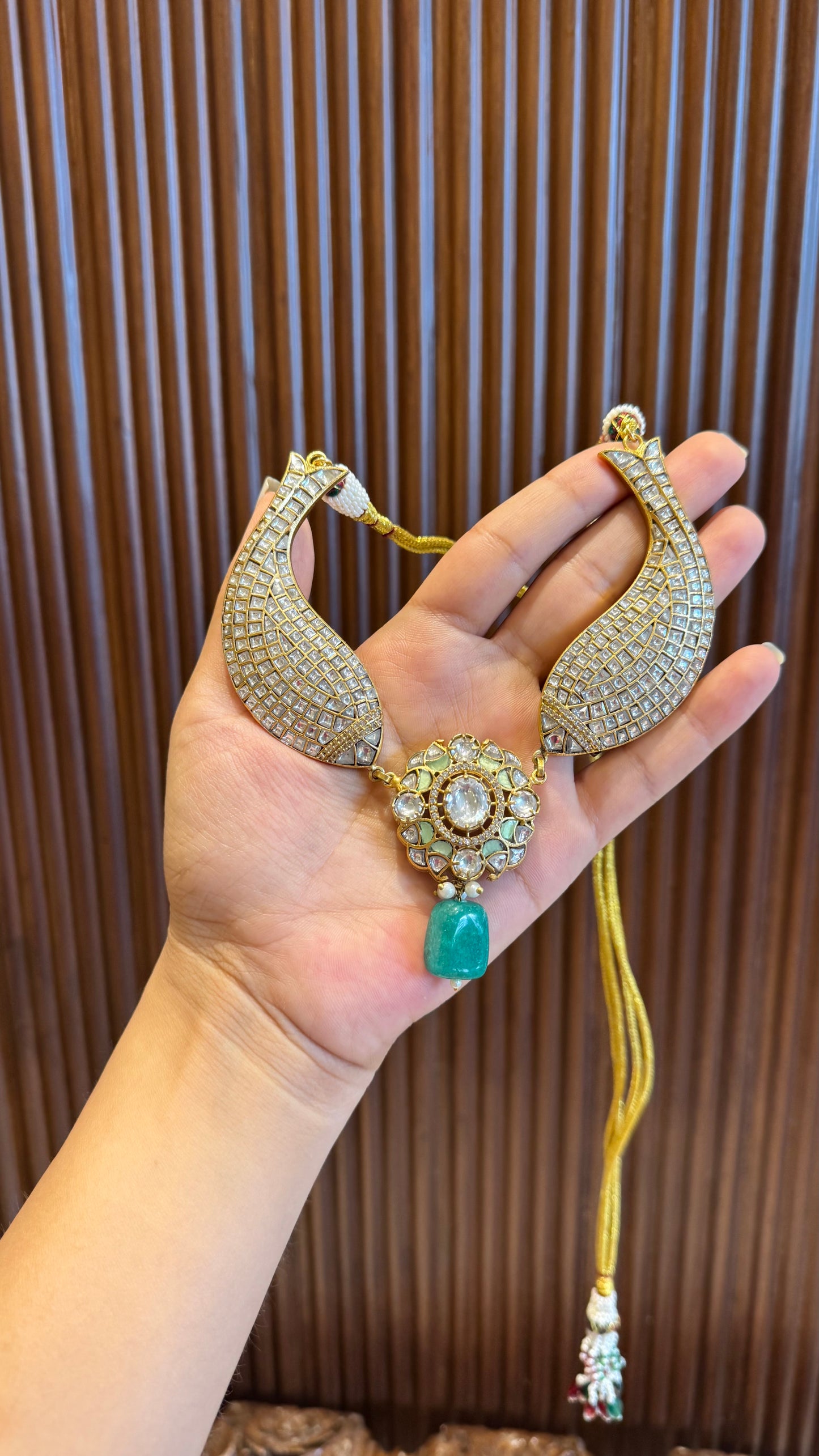 Jalpari Necklace With Earrings