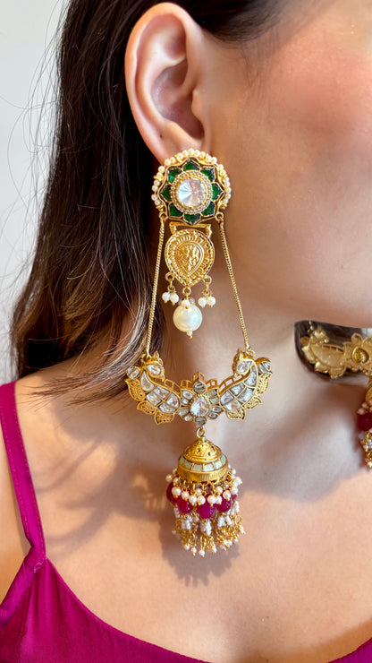 Parineeti Takkar Kundan Jhumkis