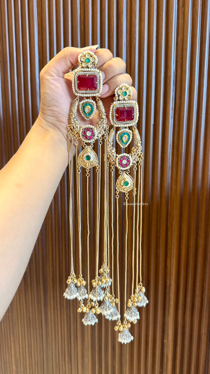 Zaria Kashmiri Earrings