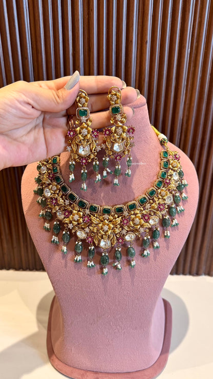 Shringaar Necklace With Earrings