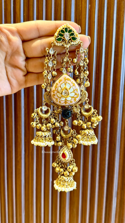 Mrigakshi Kashmiri Jhumkis
