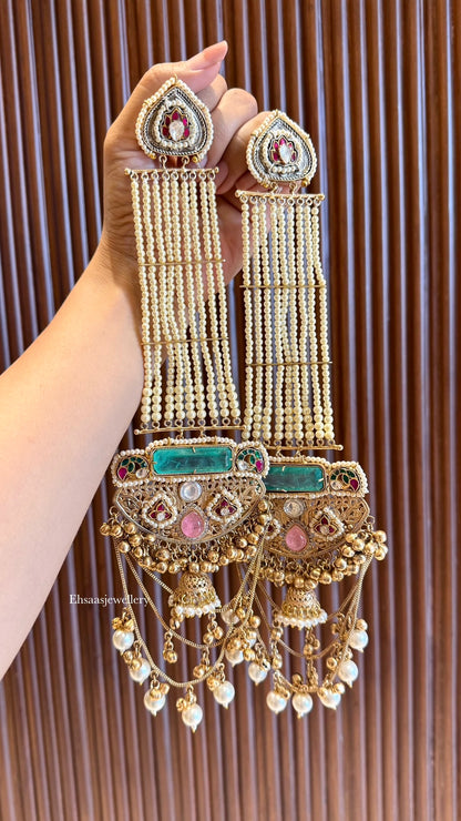 Mehrunisha Pearl Earrings
