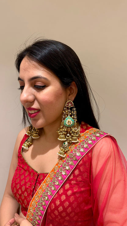 Mrigakshi Kashmiri Jhumkis