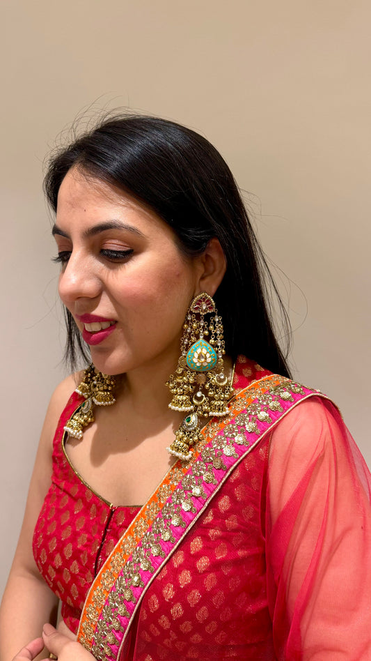 Mrigakshi Kashmiri Jhumkis