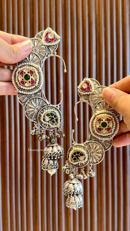 Kudrat Kaanphool Jhumkis