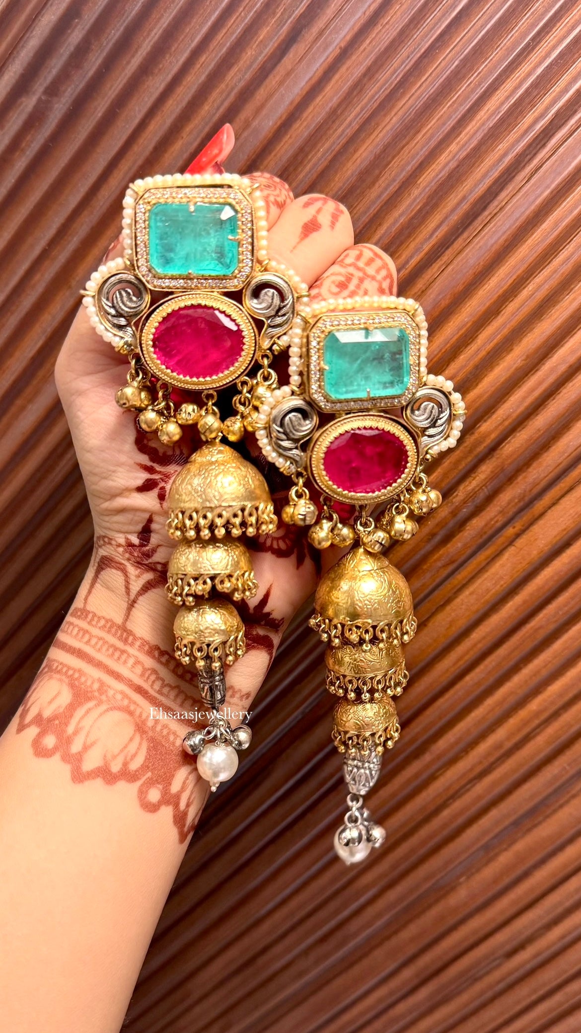 Nayantara jhumkis