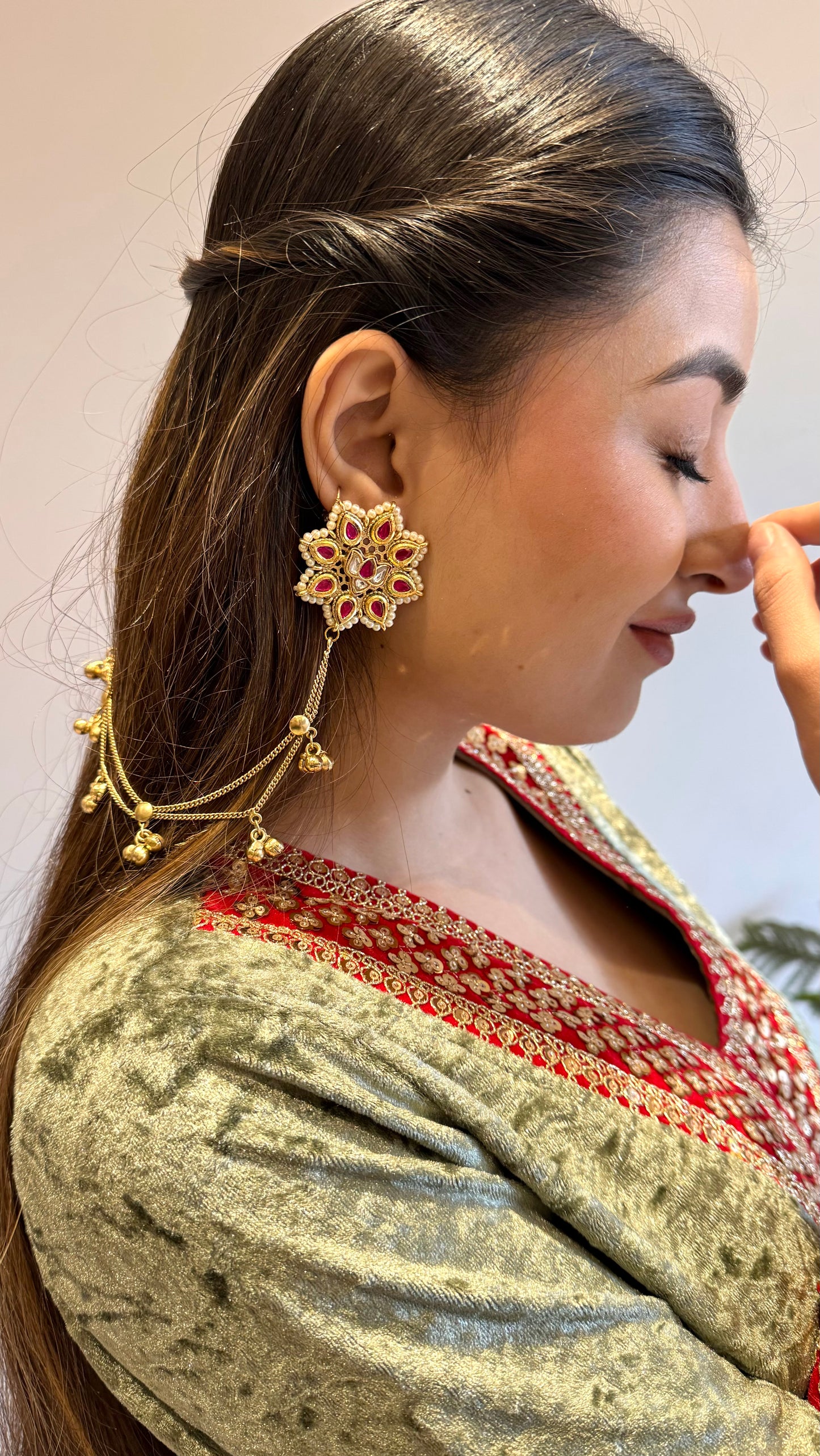 Gajra Kaansahara Earrings