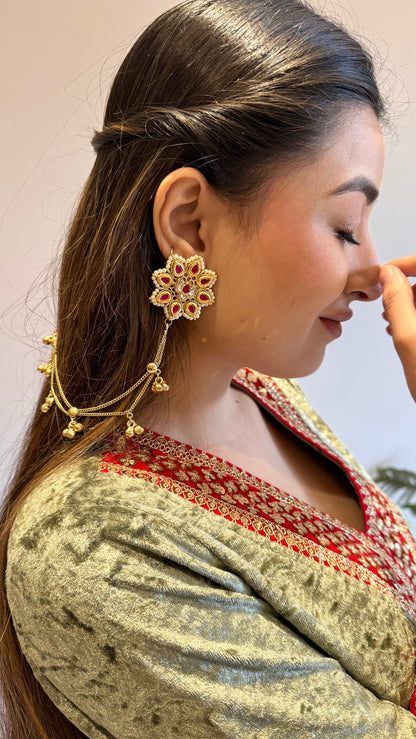 Gajra Kaansahara Earrings